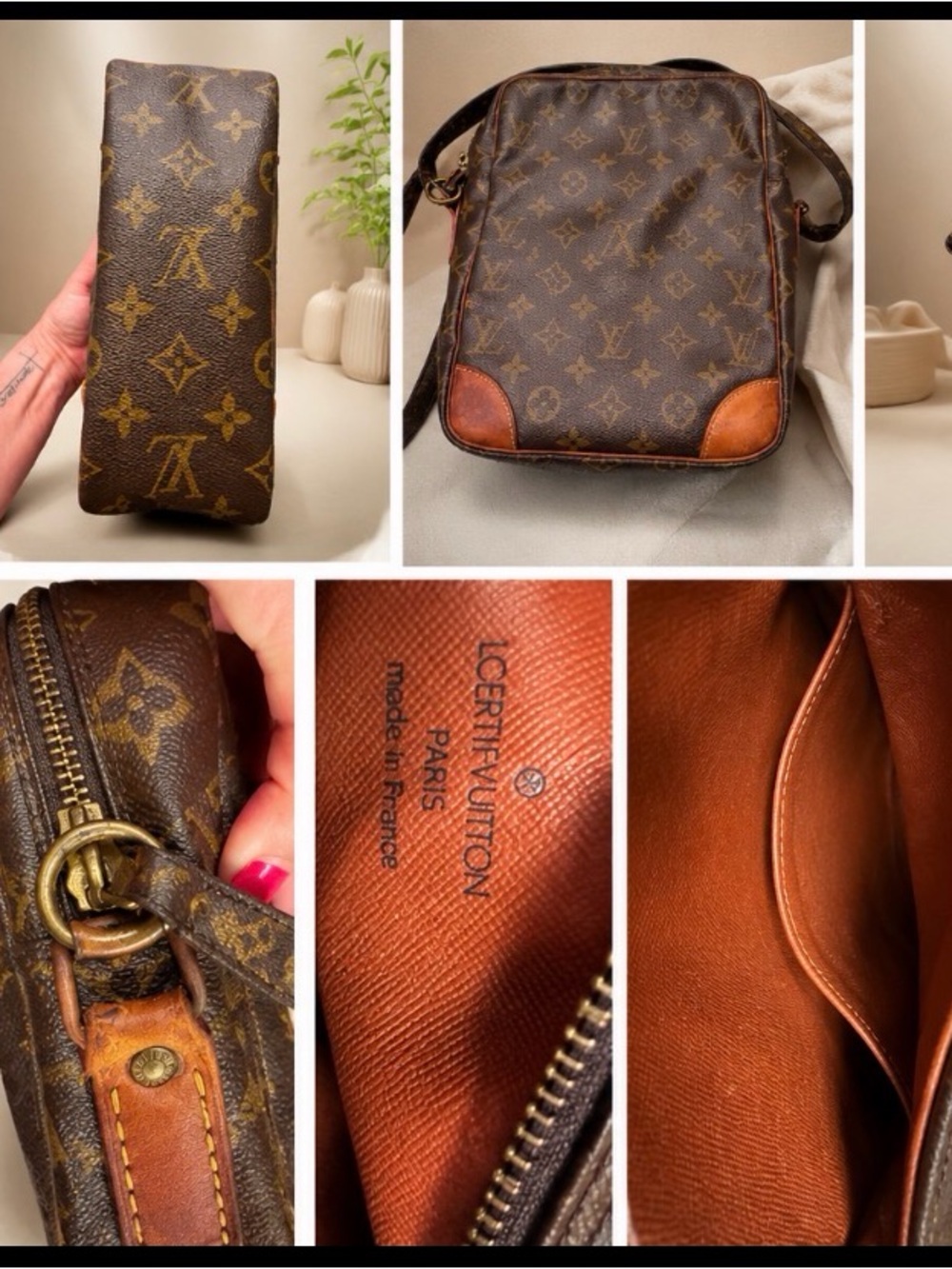 Authentic Louis Vuitton Monogram Crossbody with COA - Picture 2 of 6